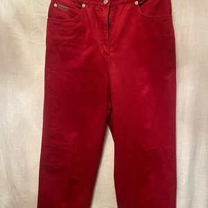 Pendleton Women's Bold Red Straight Leg Jeans‎